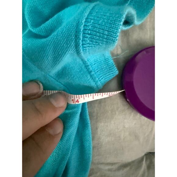 AEROPOSTALE Women's Aero Solid A87 Polo in teal - Picture 7 of 8